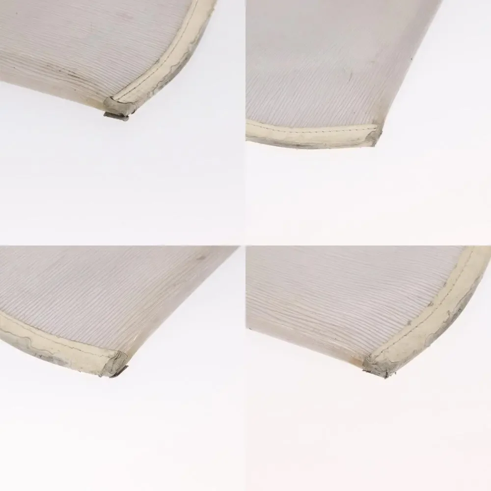 Louis Vuitton Epi Vinyl Plage Via Bag Clear White